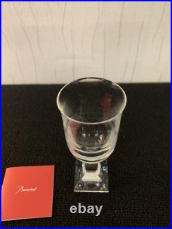 3 verres modèle Maladetta numéro 3 en cristal de Baccarat (prix à la pièce)