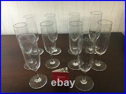 40 flûtes modèle Sévigné en cristal de Baccarat (prix à la pièce) 40 flûtes modèle Sévigné en cristal de Baccarat (prix à la pièce)