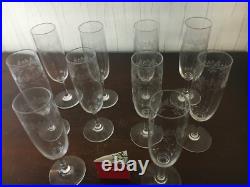 40 flûtes modèle Sévigné en cristal de Baccarat (prix à la pièce) 40 flûtes modèle Sévigné en cristal de Baccarat (prix à la pièce)