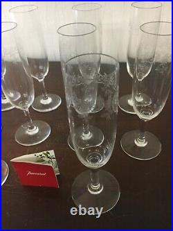 40 flûtes modèle Sévigné en cristal de Baccarat (prix à la pièce) 40 flûtes modèle Sévigné en cristal de Baccarat (prix à la pièce)