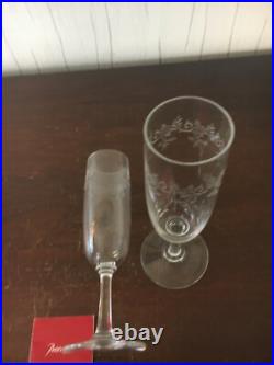 40 flûtes modèle Sévigné en cristal de Baccarat (prix à la pièce) 40 flûtes modèle Sévigné en cristal de Baccarat (prix à la pièce)