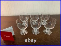 40 verres à eau modèle Orsay en cristal de Baccarat (prix à la pièce)
