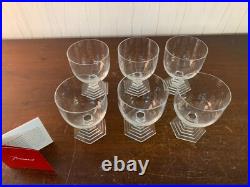 40 verres à eau modèle Orsay en cristal de Baccarat (prix à la pièce)