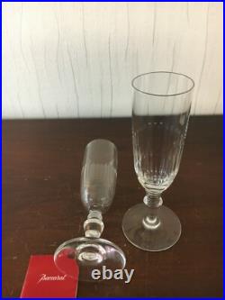 41 flûtes à champagne modèle Renaissance en cristal de Baccarat /prix à la pièce