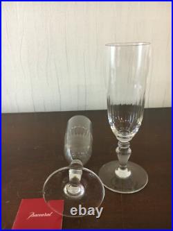 41 flûtes à champagne modèle Renaissance en cristal de Baccarat /prix à la pièce