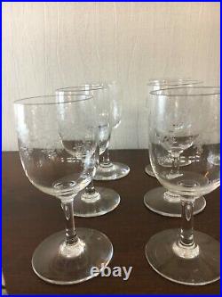 43 verres à eau modèle Sevigné cristal Baccarat h 15 cm (prix à la pièce)