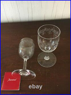 43 verres à eau modèle Sevigné cristal Baccarat h 15 cm (prix à la pièce)