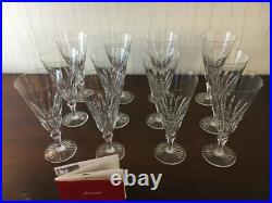 44 flûtes à champagne modèle Buckingham en cristal de Baccarat (prix à la pièce)