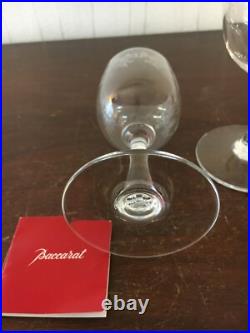 44 verres à vin rouge modèle Sevigné cristal Baccarat h 14 cm (prix à la pièce)