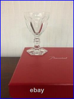 46 Verres à vin rouge Harcourt en cristal de Baccarat (prix à la pièce)