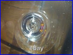 4 Coupes A Champagne Cristal Baccarat Modèle PICCADILY H13cm