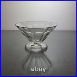 4 Coupes à champagne en cristal de Baccarat Modèle Rex