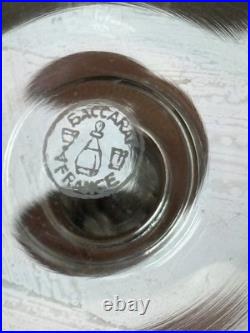 4 Flûtes À Champagne En Cristal Baccarat Modèle MUM