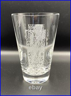 4 Gobelets Cristal De Baccarat Dionysos Dentelle Reda Amalou Solstiss