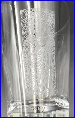4 Gobelets Cristal De Baccarat Dionysos Dentelle Reda Amalou Solstiss