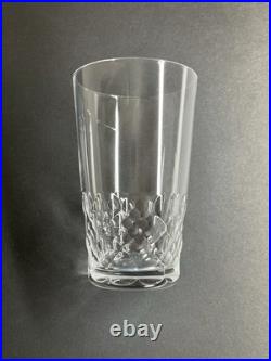 4 Verres À Thé En Cristal Taillé, Signé Baccarat 4 Verres À Thé En Cristal Taillé, Signé Baccarat