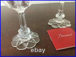 4 Verres à porto ancien modèle en cristal de Baccarat (prix à la pièce)