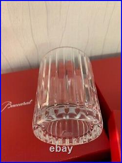 4 coffrets de 2 verres whisky modèle Harmonie cristal Baccarat (prix du coffret)