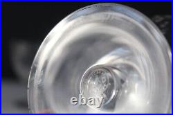 4 coupes 4 petits en cristal de baccarat modèle Paris signés