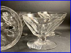 4 coupes a champagne En Cristal De Baccarat Harcourt Talleyrand