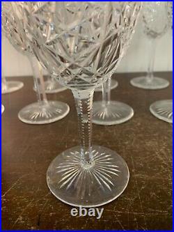 4 verres à eau modèle Lagny cristal de Baccarat (prix à la pièce)