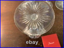 4 verres à eau modèle Lagny cristal de Baccarat (prix à la pièce)