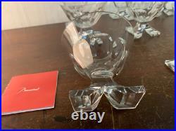 4 verres à eau modèle Saint Hubert cristal Baccarat (prix à la pièce)