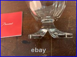 4 verres à eau modèle Saint Hubert cristal Baccarat (prix à la pièce)