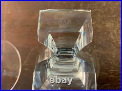 4 verres à eau modèle Saint Hubert cristal Baccarat (prix à la pièce)