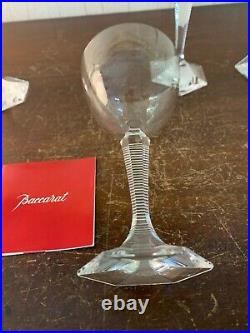 4 verres à vin modèle Opéra en cristal de Baccarat (prix à la pièce)