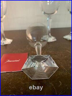 4 verres à vin modèle Opéra en cristal de Baccarat (prix à la pièce)