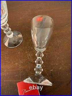 4 verres à vin modèle Véga en cristal de Baccarat (prix à la pièce)