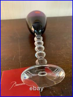 4 verres à vin modèle Véga en cristal de Baccarat (prix pièce)