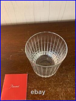 4 verres à whisky modèle Harmonie cristal Baccarat (prix à la pièce) h 9.5 cm
