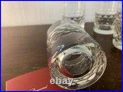 4 verres à whisky modèle écaille cristal Baccarat (prix à la pièce)