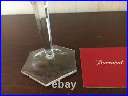53 verres à eau Malmaison en cristal de Baccarat h 19 cm(prix à la pièce)