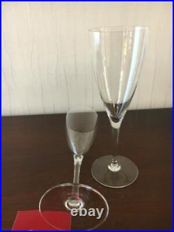 53 verres à eau N°2 Modèle Dom Pérignon en cristal de Baccarat (prix à la pièce)