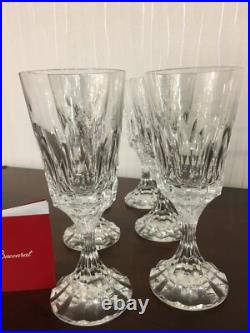 57 Verres à eau / Assas en cristal de Baccarat (Prix à la pièce)