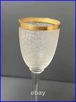 5 Verres A Liqueur En Cristal Givre St Louis Baccarat
