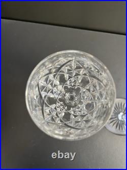 5 Verres À Vin En Cristal Baccarat Modelé Juigne