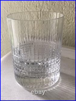 5 Verres À Whisky En Cristal De Baccarat Modèle Nancy