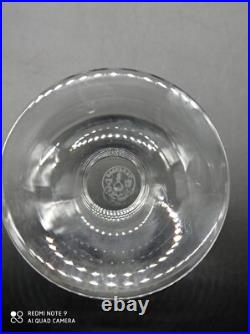 5 Verres à cognac en Cristal de BACCARAT modèle CHEVERNY, signé, H 10 cm