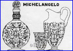 5 Verres en Cristal de Baccarat 8,3 cm Service Michelangelo