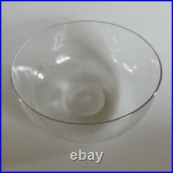 5 coupelles rince doigts en cristal de Baccarat (prix des 5)