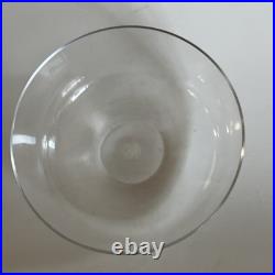 5 coupelles rince doigts en cristal de Baccarat (prix des 5)