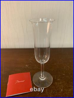 5 flûtes à champagne cristal de Baccarat (prix à la pièce)