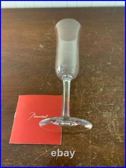 5 flûtes à champagne cristal de Baccarat (prix à la pièce)