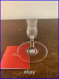 5 flûtes à champagne cristal de Baccarat (prix à la pièce)