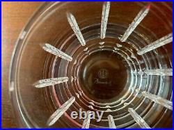 5 verres N° 3 modèle Arlequin en cristal de Baccarat (prix à la pièce)