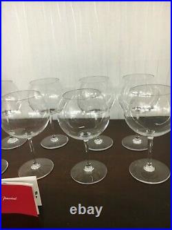 5 verres Romanée Conti en cristal de Baccarat (prix à la pièce)